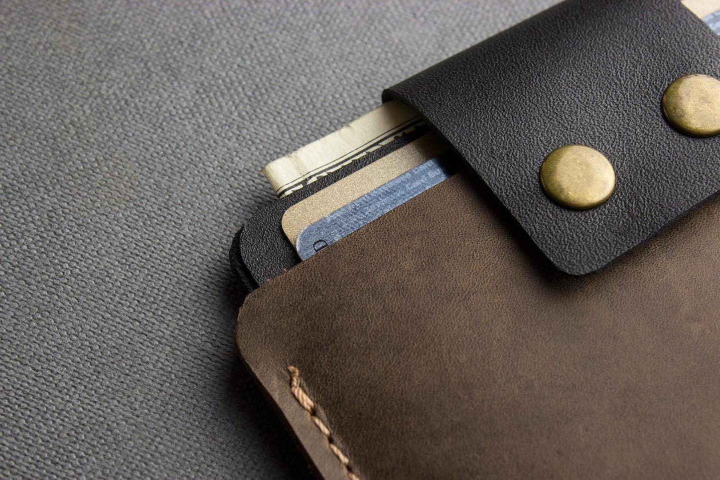 Sleek Genuine Leather Card Holder for Stylish Organization