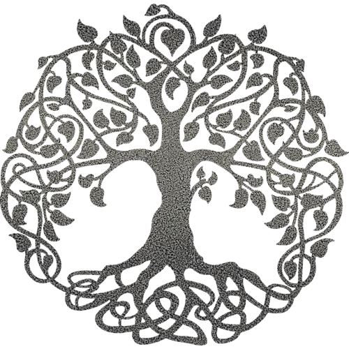 Elven Enchantment 'Tree of Life' Metal Wall Art by Badger Steel USA