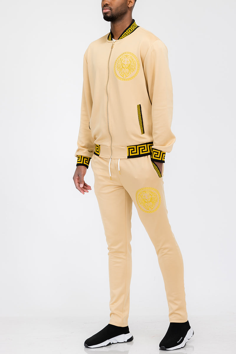 Majestic Lion Head Full Zip Track Set