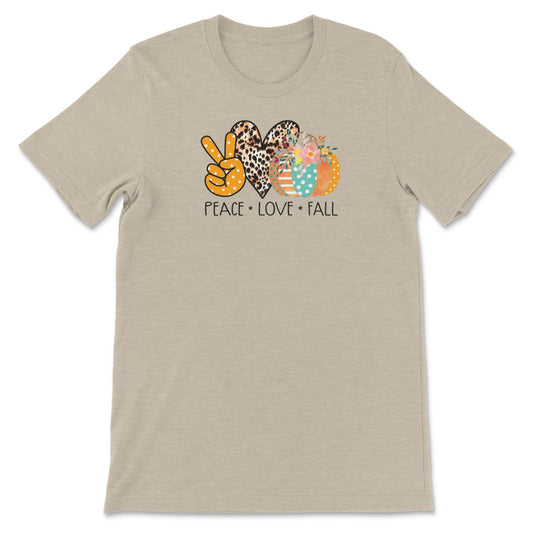 'Peace Love Fall' Tee