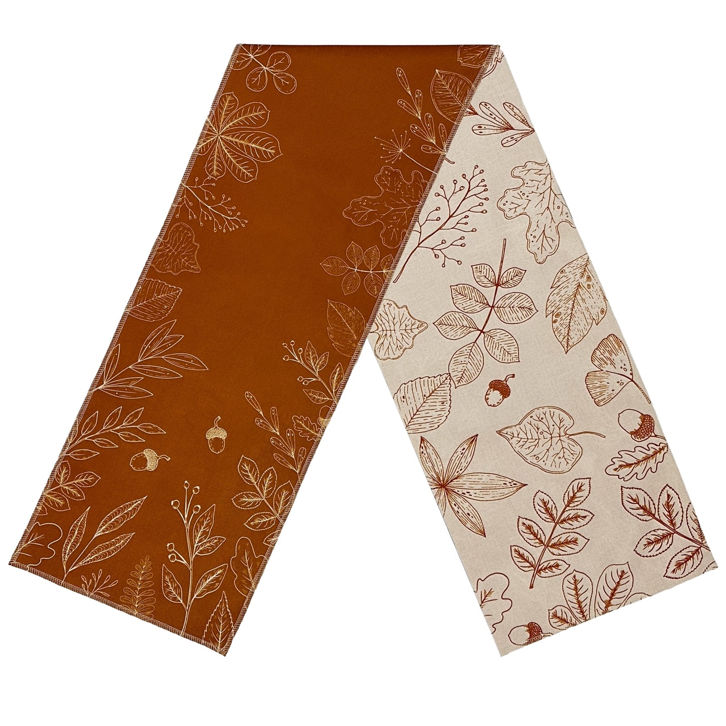 Family Gatherings Fall Thanksgiving Table Runner | 13x72 Inches Rustic Burlap Style | Seasonal Harvest Decor for Farmhouse Feasts
