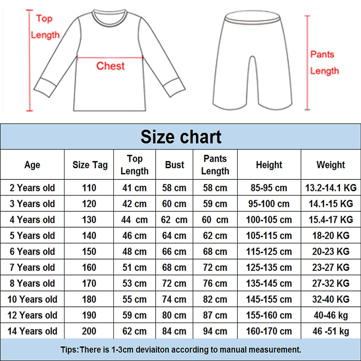 Halloween Skeleton Pajamas Set for Toddlers | Carnival Unicorn Nightwear | Cute Gift Clothing Set for 2-10 y/o