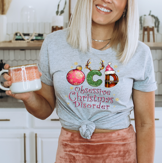 Christmas OCD Funny T-shirt