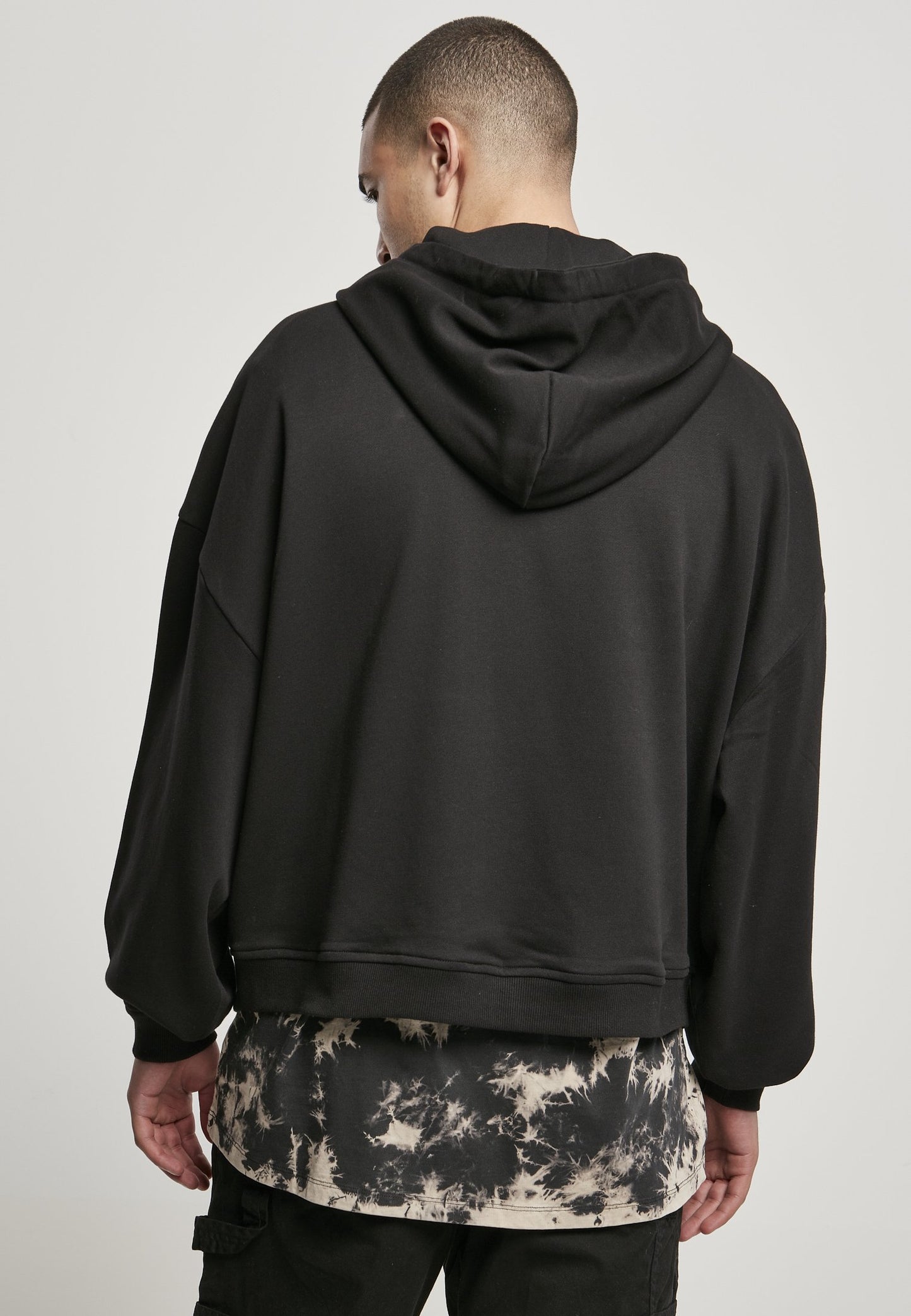 Retro Revival: Men's 80's-Inspired Urban Classic Zip Hoodie