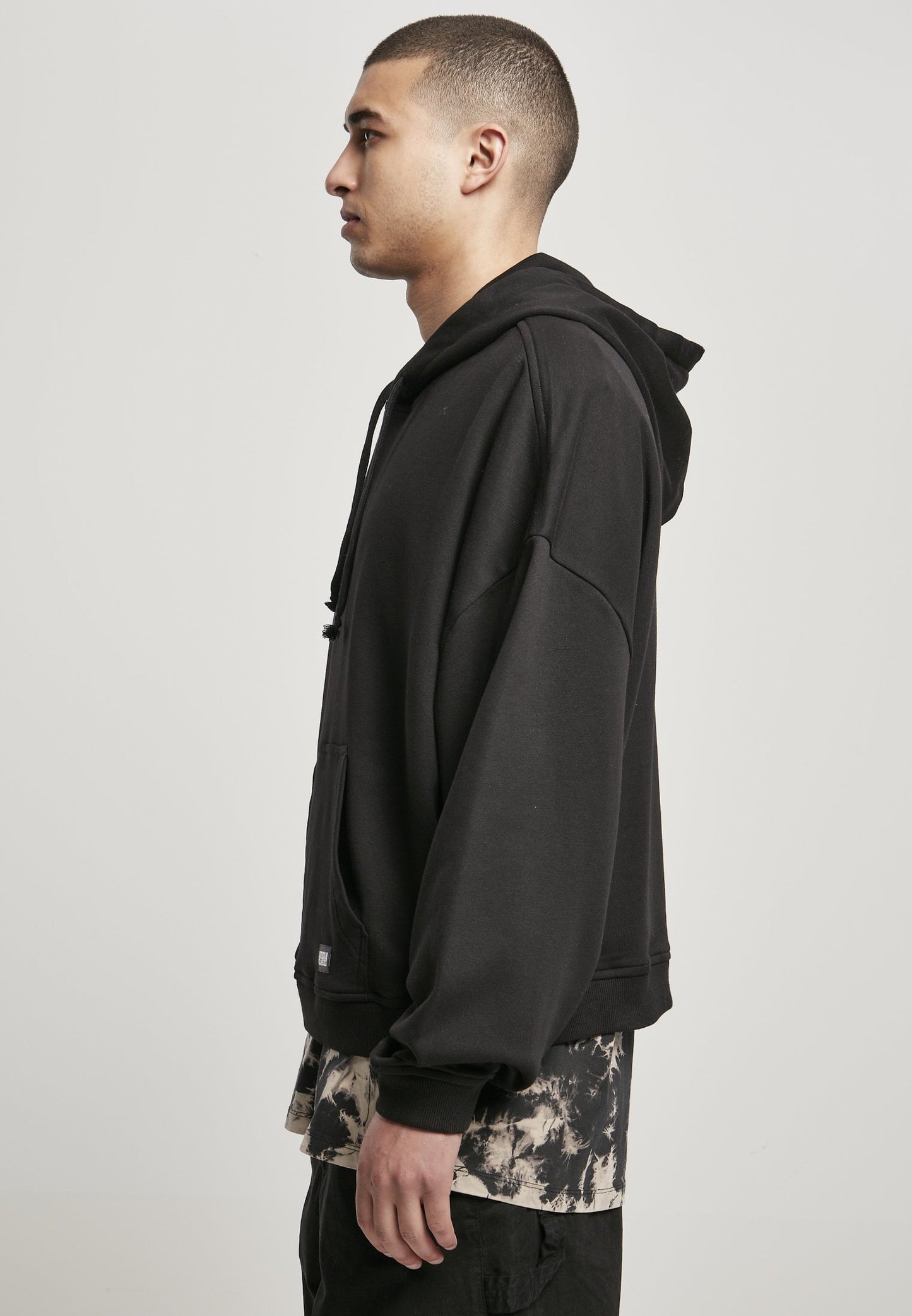 Retro Revival: Men's 80's-Inspired Urban Classic Zip Hoodie