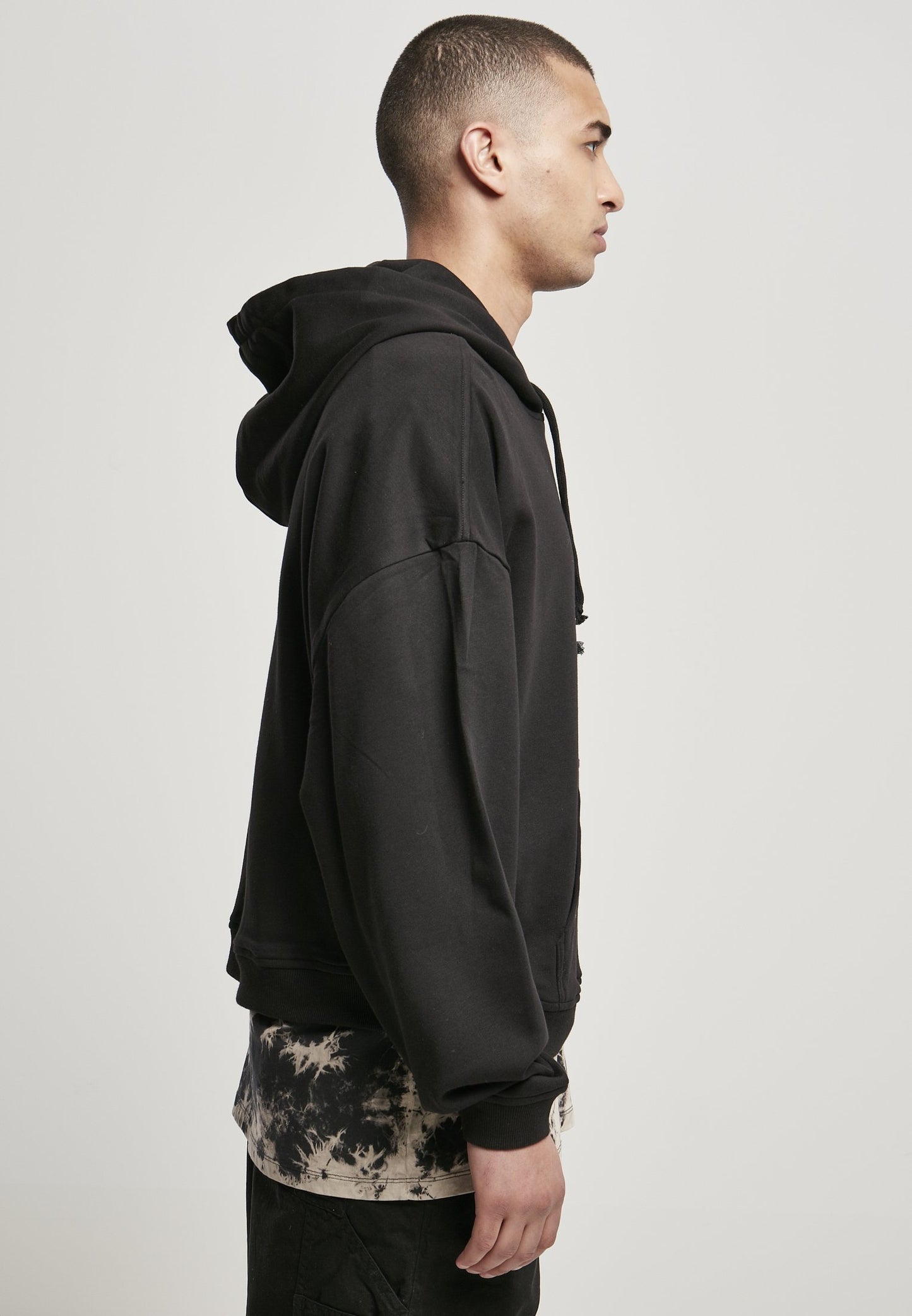 Retro Revival: Men's 80's-Inspired Urban Classic Zip Hoodie