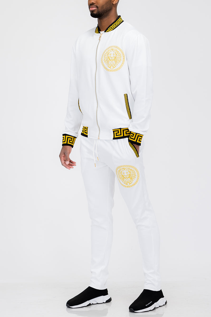 Majestic Lion Head Full Zip Track Set