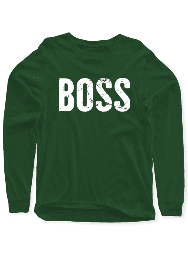 "Boss" Full Sleeves Men's T-shirt
