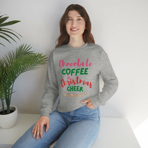 Joyful Comfort: Women's Christmas Cheer Sweatshirt