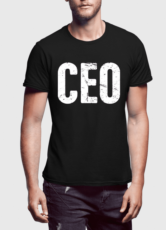 "CEO" Half Sleeves T-shirt