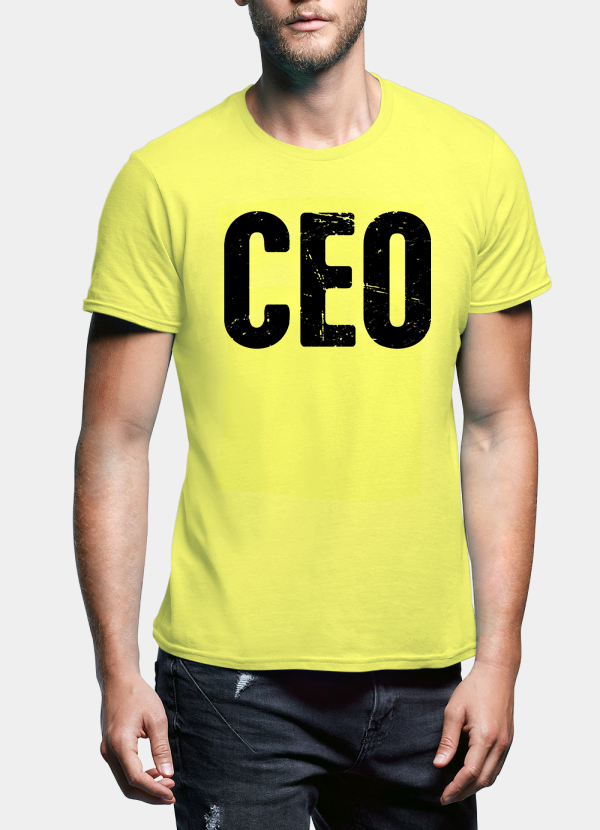 "CEO" Half Sleeves T-shirt