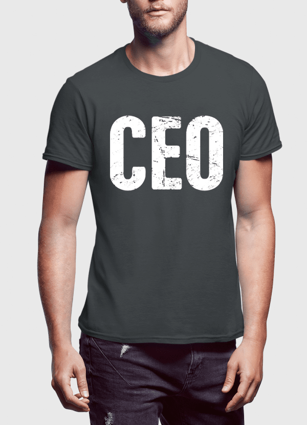 "CEO" Half Sleeves T-shirt