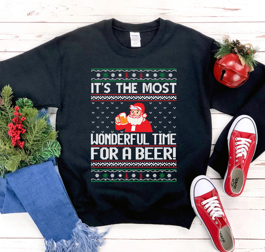 "It's The Most Wonderful Time" Christmas Sweatshirt