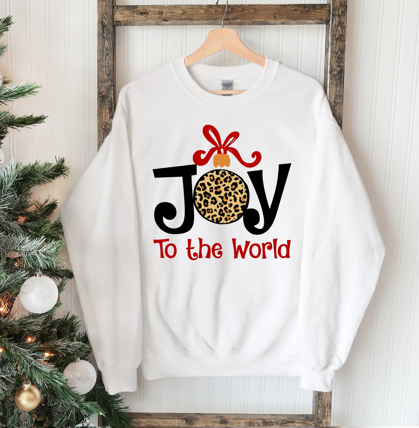 "Joy To The World" Christmas Sweatshirt