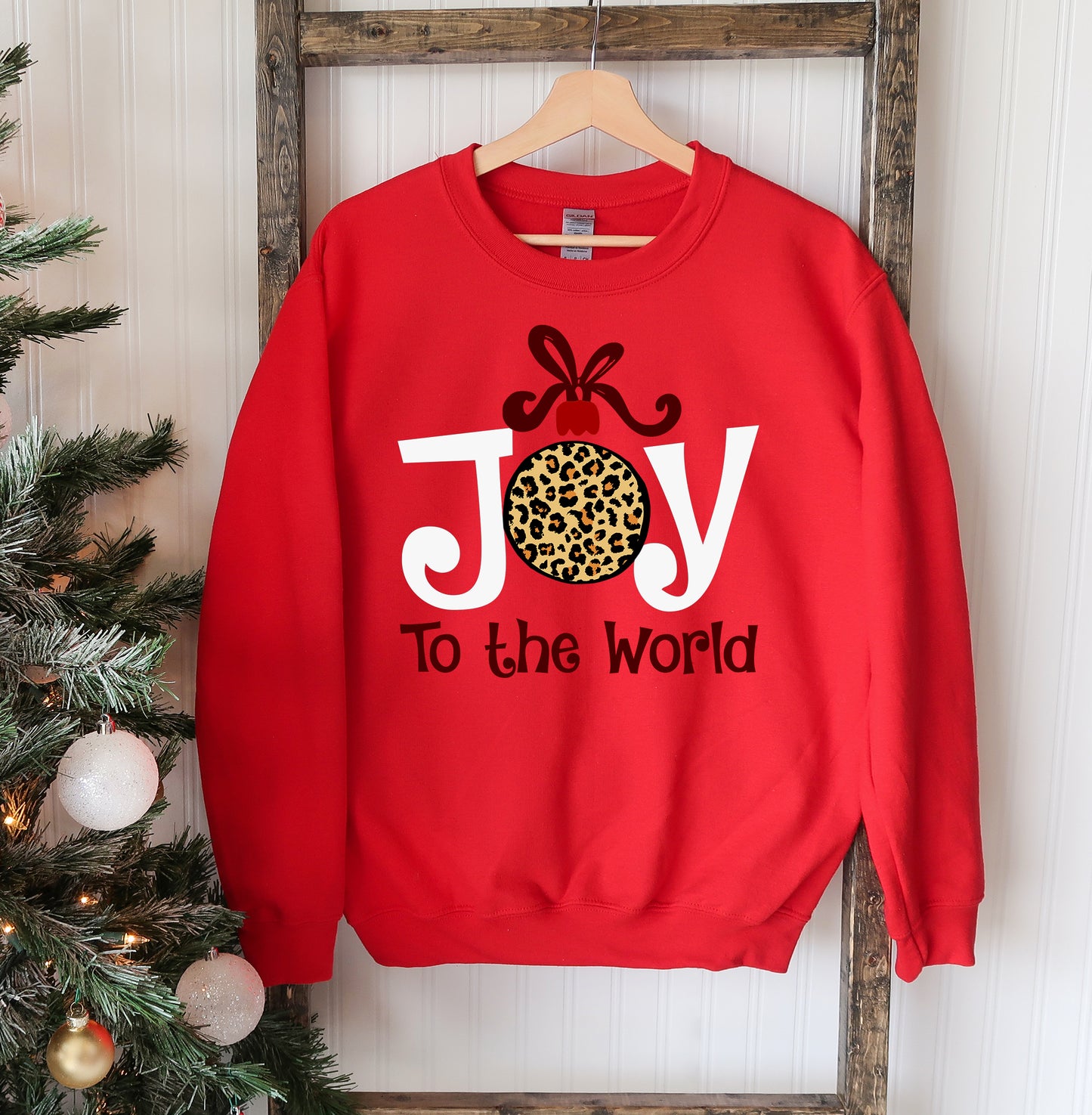 "Joy To The World" Christmas Sweatshirt