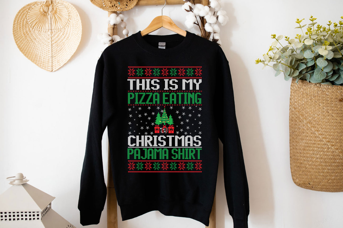 "This is my Christmas Eating Pajama" Sweatshirt