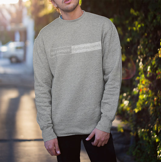 Men's Python Coding Logo Sweatshirt