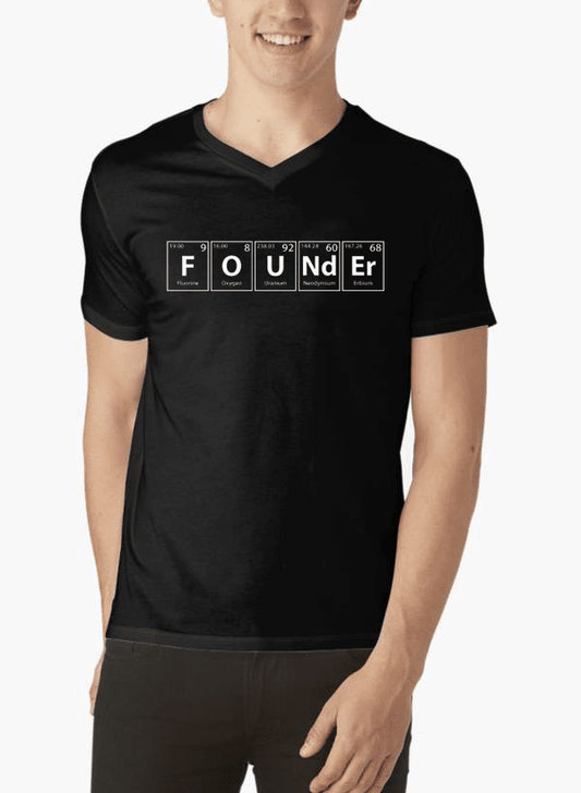 Founder V-Neck Men's T-shirt
