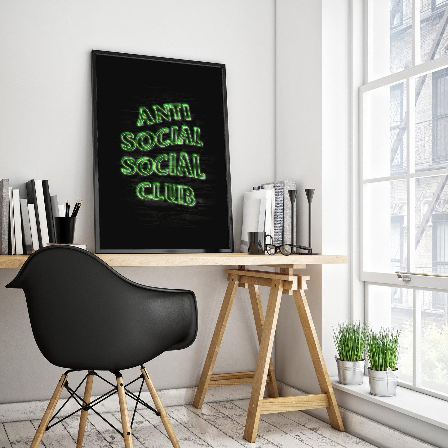 "ANTI SOCIAL SOCIAL CLUB" Wall Poster