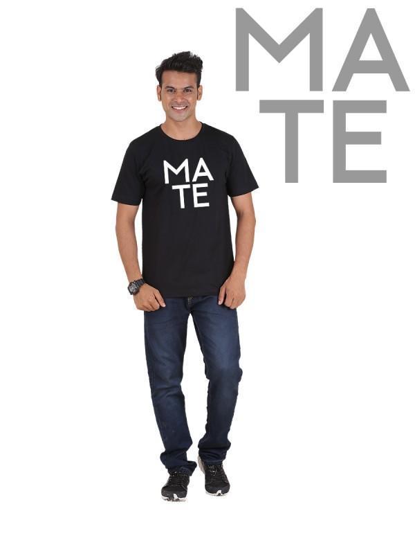 Timeless Love: "Soulmate Classic Couple's T-Shirt Black