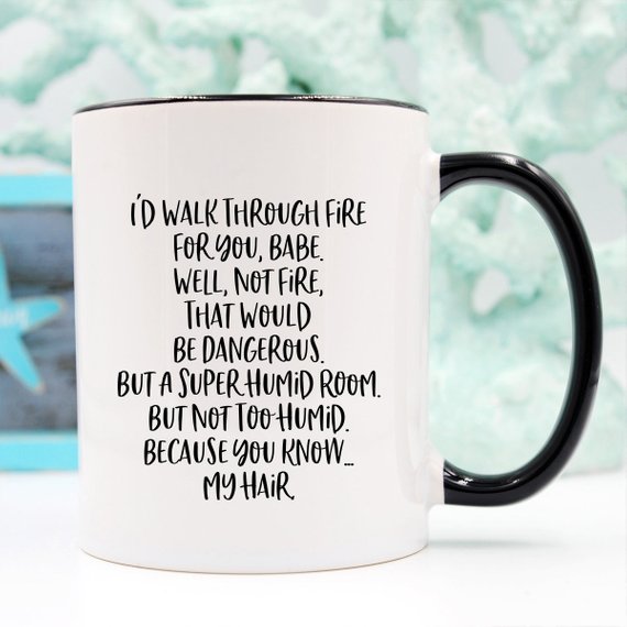 Funny "Walkthrough Fire" Coffee Mug