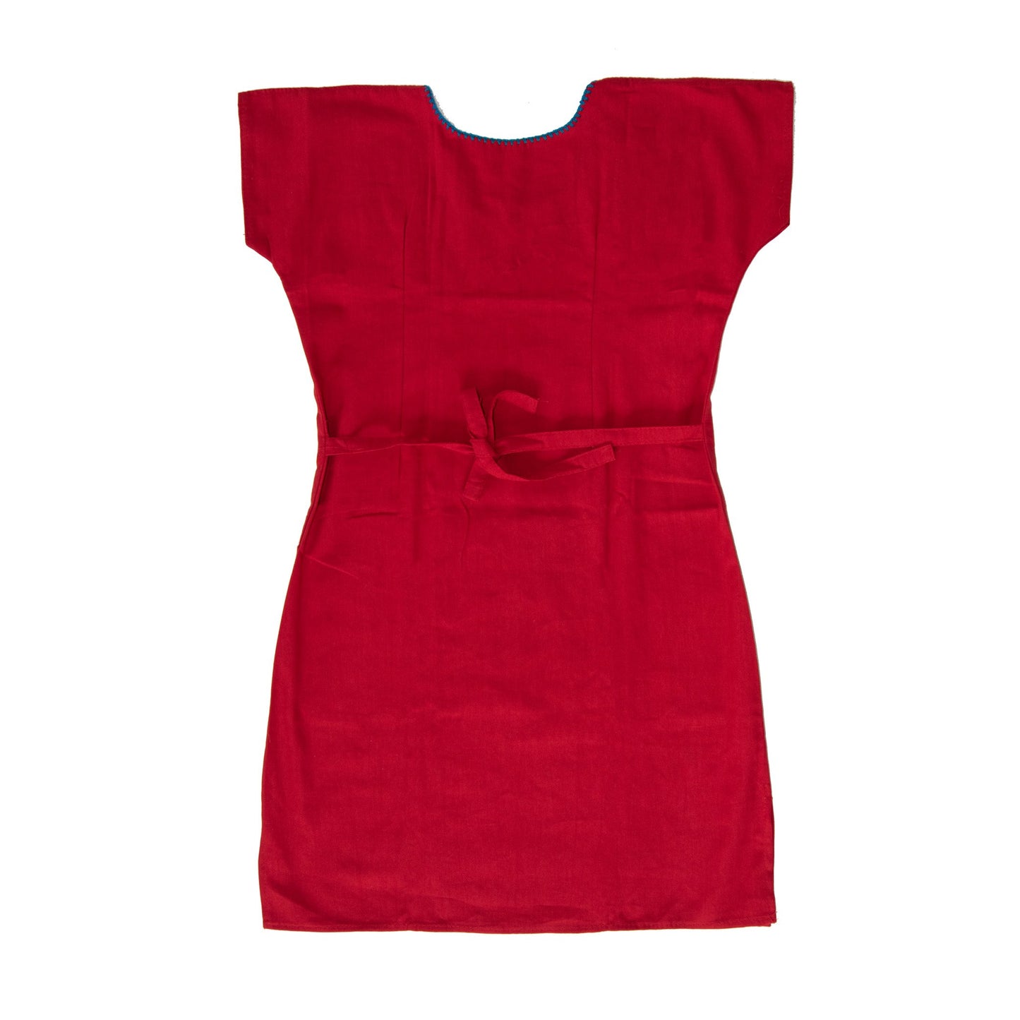 Multi-Color Embroidery Mexican Dress