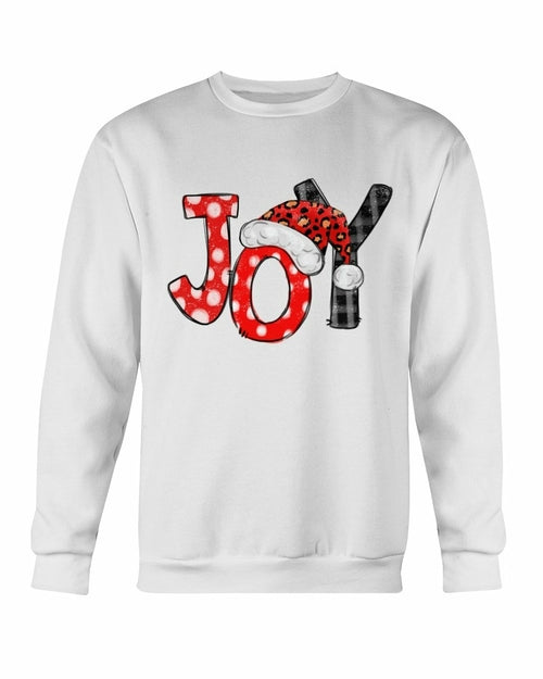 Santa's Mirthful Moment - Comfort-Fit Christmas Joy Sweatshirt
