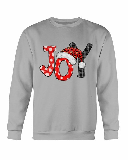 Santa's Mirthful Moment - Comfort-Fit Christmas Joy Sweatshirt
