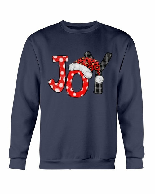 Santa's Mirthful Moment - Comfort-Fit Christmas Joy Sweatshirt