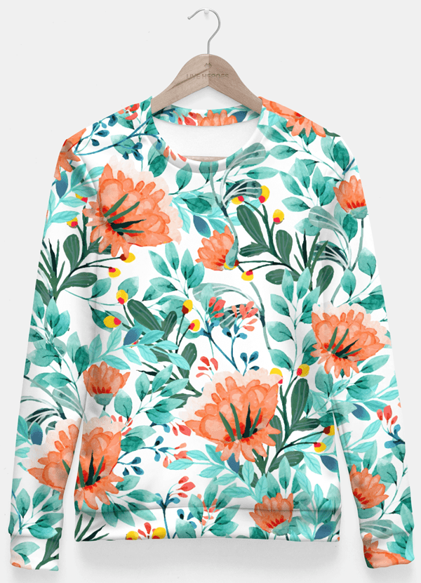 Women's Tangerine Dreams Fitted Waist Sweater