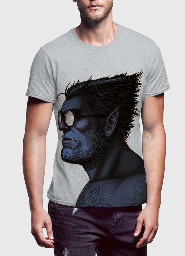 Ferocious Spirit 'Beast Portrait' Men's Cotton Tee