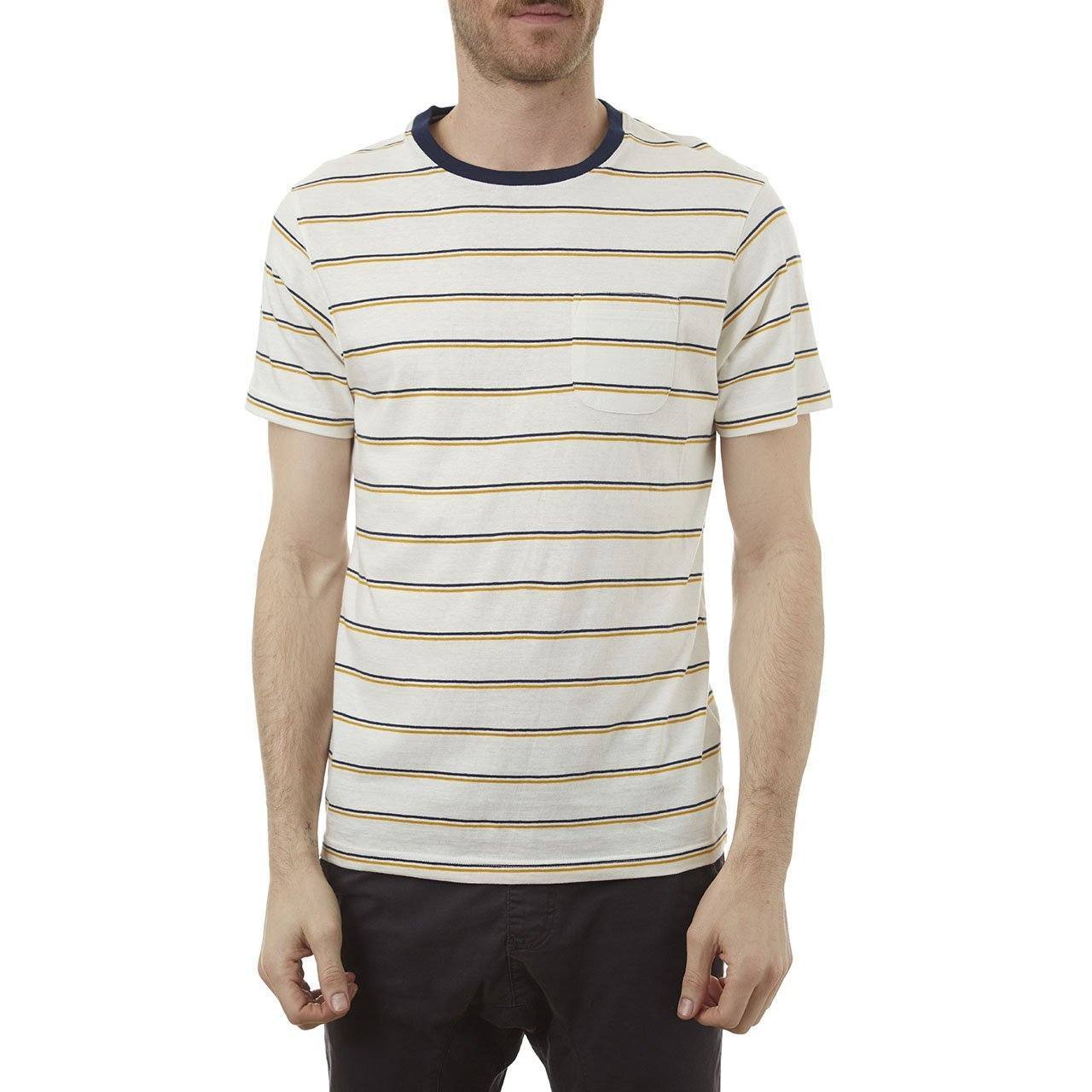 Edgar Navy-Striped Tee