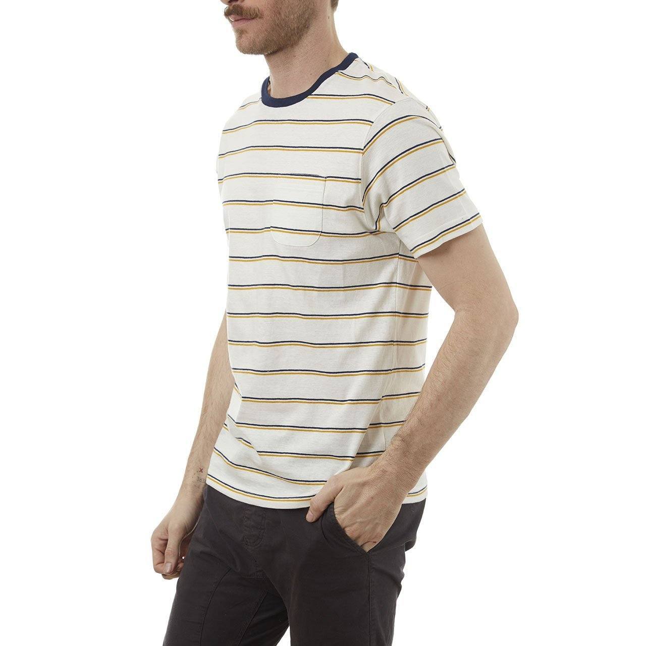 Edgar Navy-Striped Tee