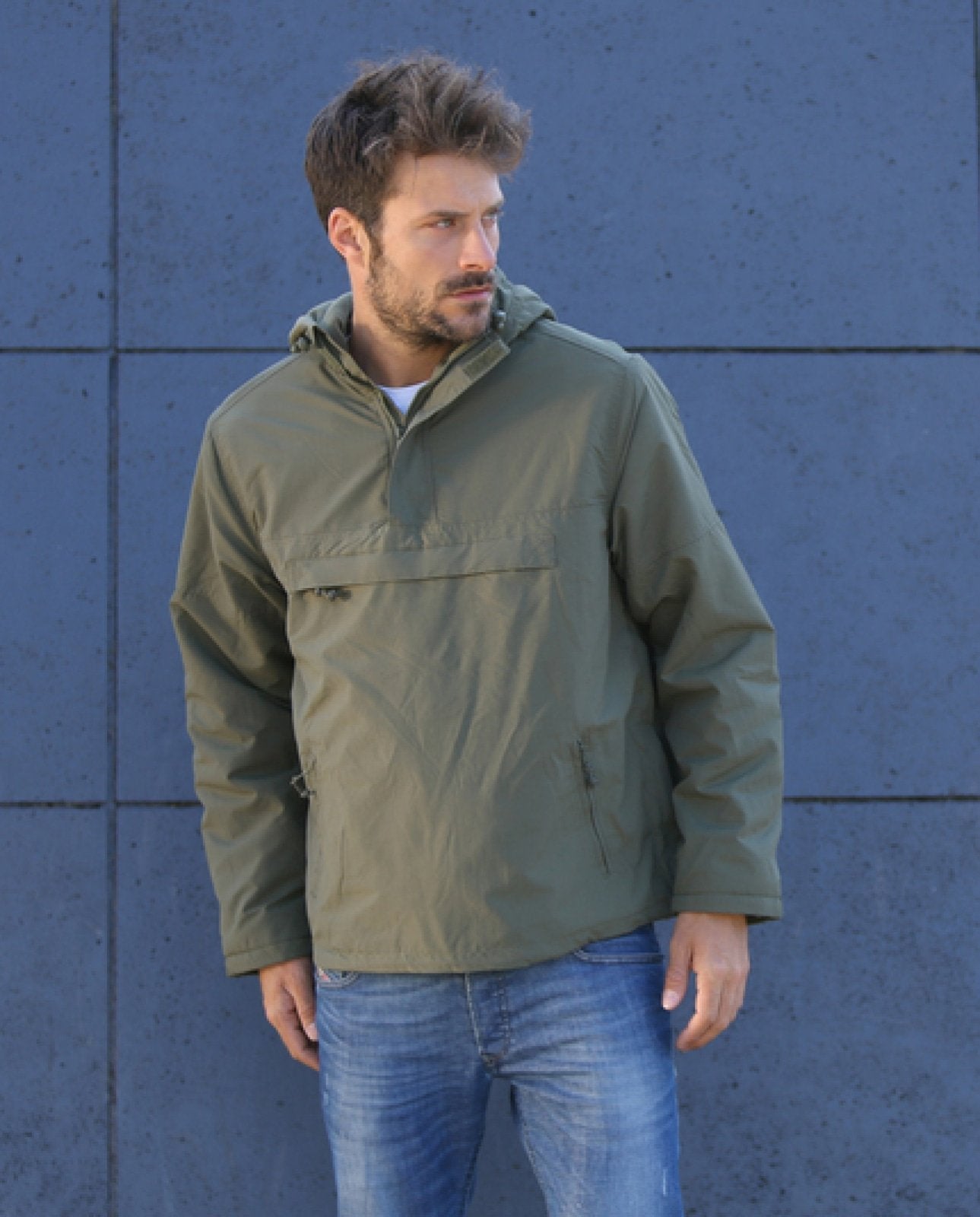 Men's Camo Windbreaker