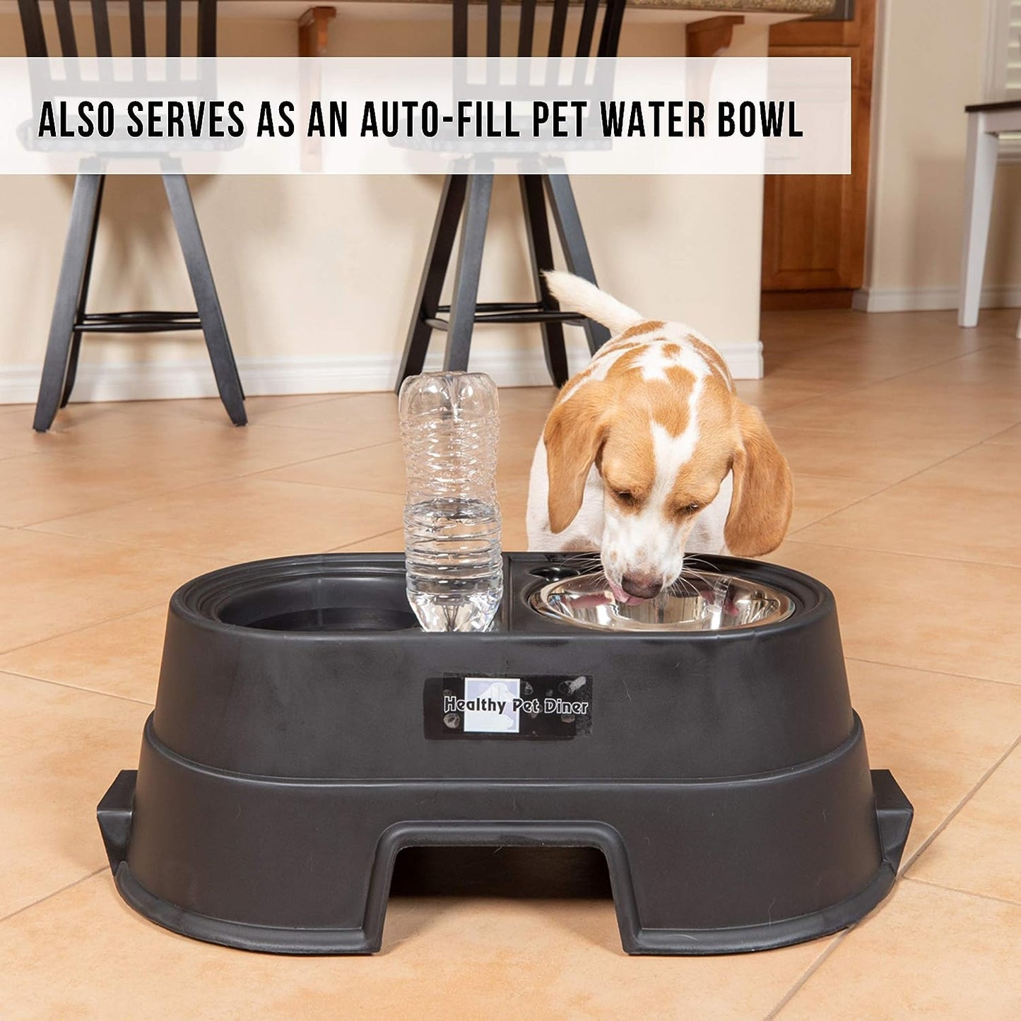 Elevated Dog Food Dish: Comfortable Mealtime | Perfect for Large, Medium & Small Dogs | Choose from 4, 8, or 12 Inches | Stylish Design for Happier Feeding!