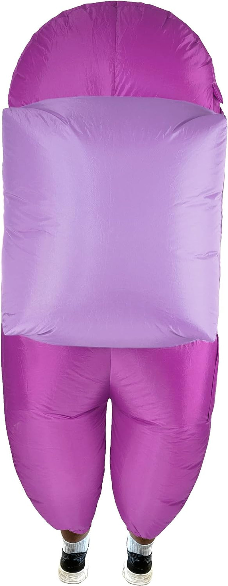 Kid'S Purple Amongst Us Sus Imposter Crewmate Killer Inflatable Costume