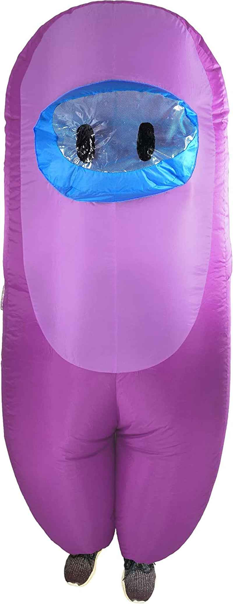 Kid'S Purple Amongst Us Sus Imposter Crewmate Killer Inflatable Costume