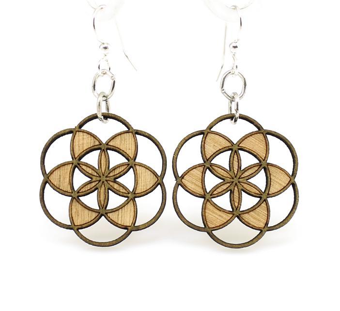 Seed of Life Blossoms Earrings