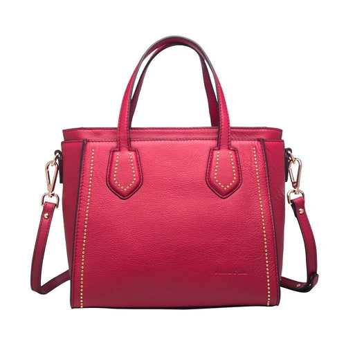 Maria Carla Sophistication: Women's Soft Grain Leather Tote Handbag