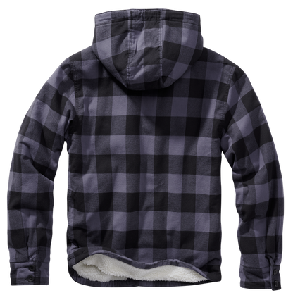 Hooded Lumber Jacket: Rustic Comfort