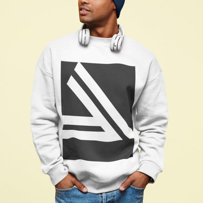 Men's Double Slanted Crewneck Sweatshirt