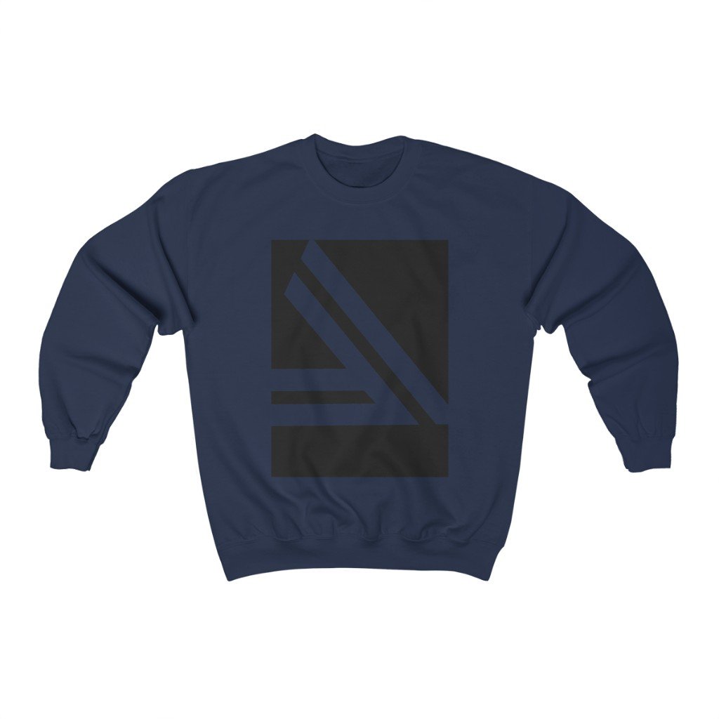 Men's Double Slanted Crewneck Sweatshirt