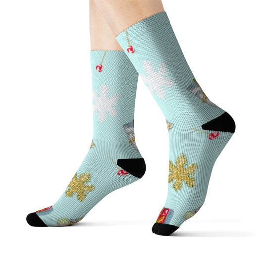 Festive Frolic - Cozy Holiday Charm Socks