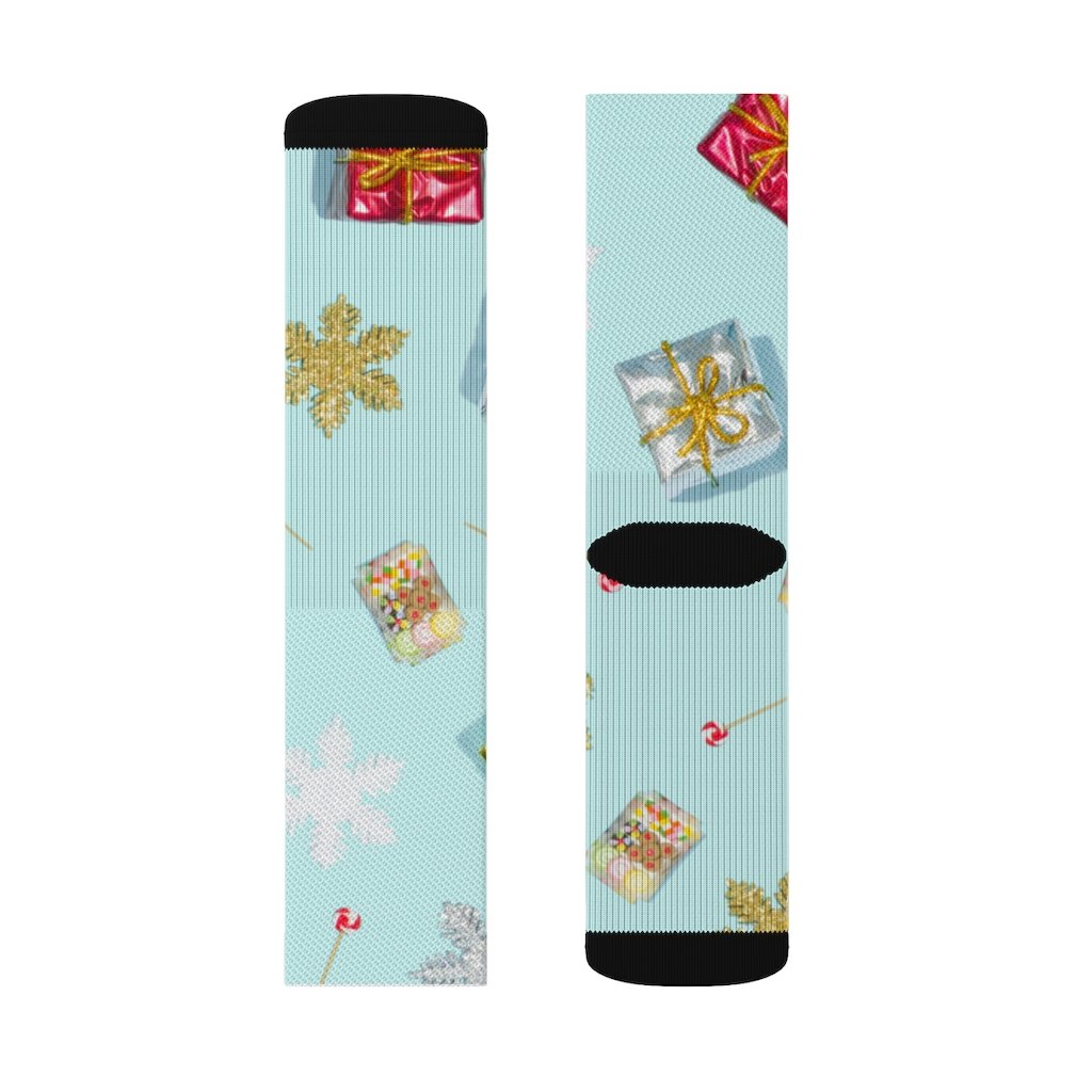 Festive Frolic - Cozy Holiday Charm Socks