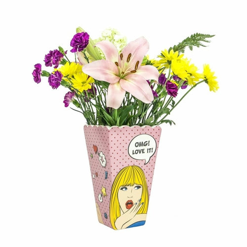 Pop Art Flower Vase