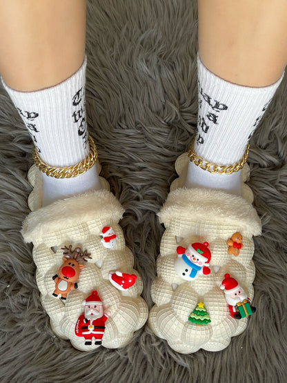 Comfy Quirks: 'Bubble Fizz' Funny DIY Furry House Slides for Christmas