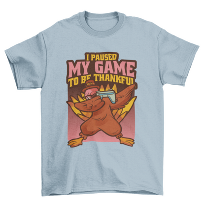 Gaming Turkey Thanksgiving T-Shirt