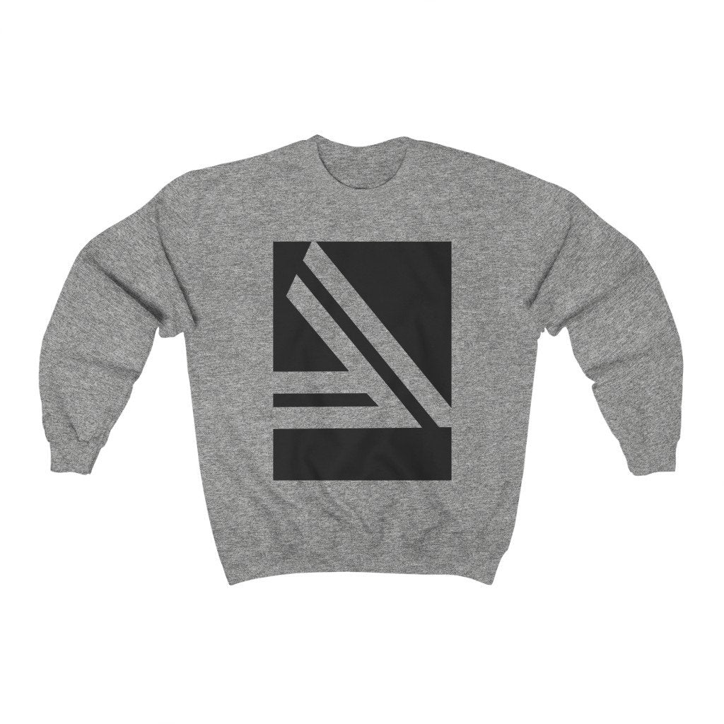 Men's Double Slanted Crewneck Sweatshirt