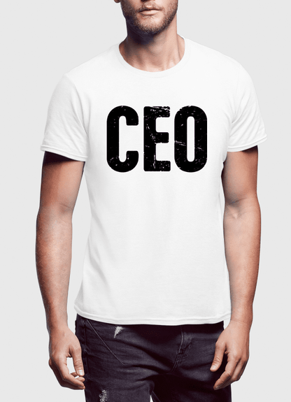 "CEO" Half Sleeves T-shirt