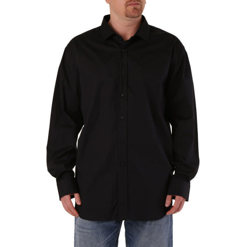 Diesel Men's Elegance - Classic Black Long Sleeve Shirt